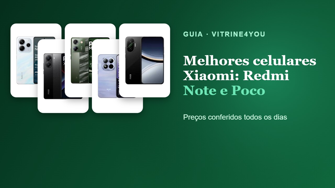 Melhores celulares Xiaomi: Redmi Note e Poco